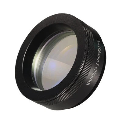 CO2 telecentrična F-theta leča